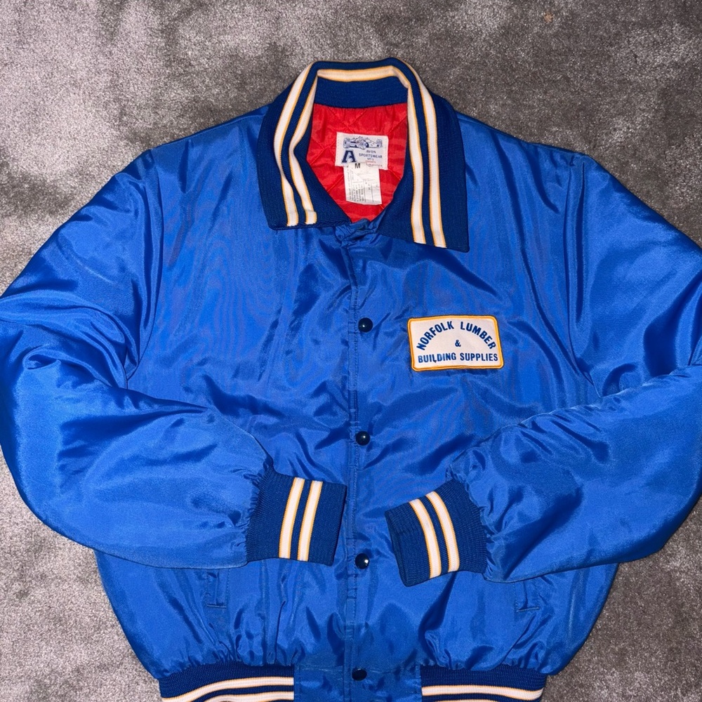 Avon Royal Blue Varsity Jacket